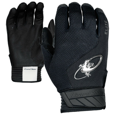 Lizard Skins Komodo ELITE V2 Batting Gloves | Jet Black