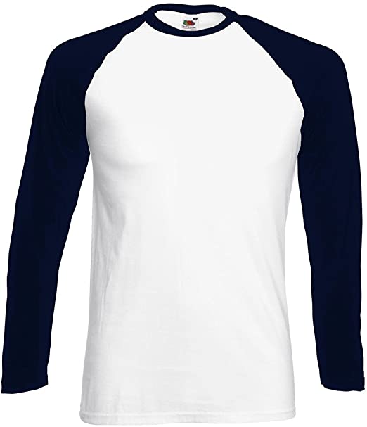 Longsleeve Baseball Tee Shirt | Navy