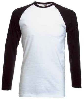 Longsleeve Baseball Tee Shirt | Black