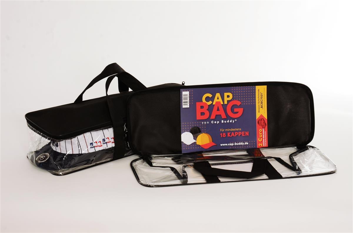 Cap Buddy CAP BAG Baseball Caps sauber aufbewahren hält 18+ Baseballmützen