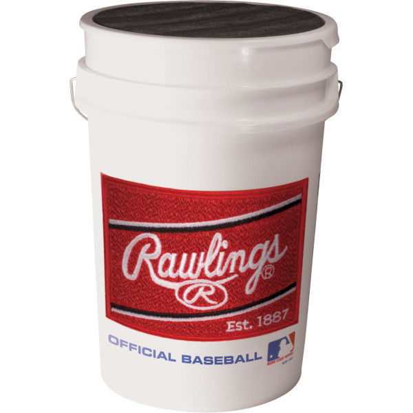 Rawlings  grosser Ball Eimer mit gepolstertem Deckel
