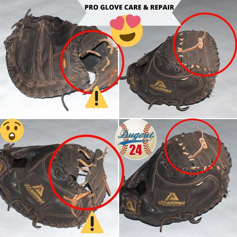 baseball handschuh pflege Dugout24 Baseballhandschuh Reparatur Service online kaufen