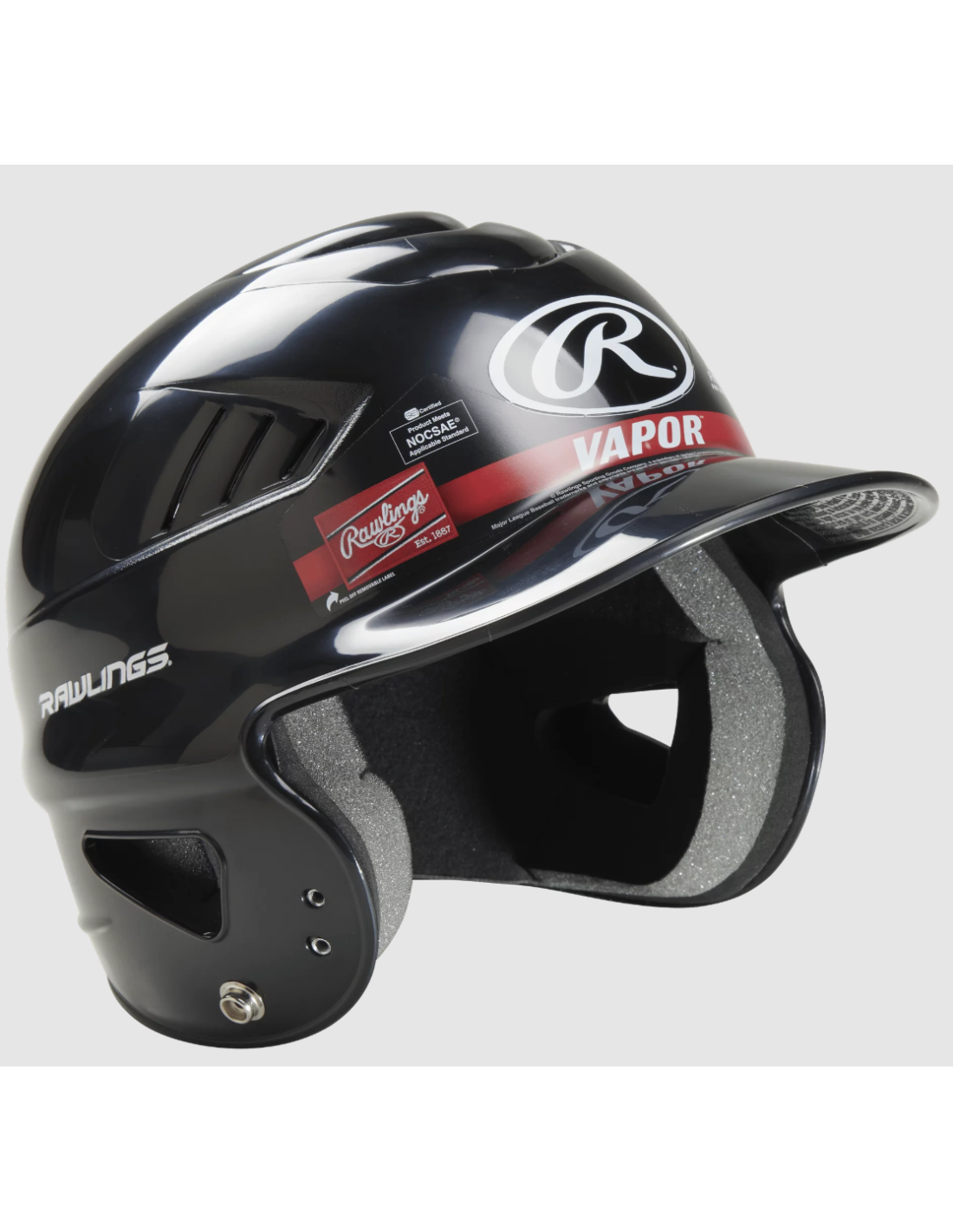 Rawlings Coolflo Vapor Batting Helm Schwarz