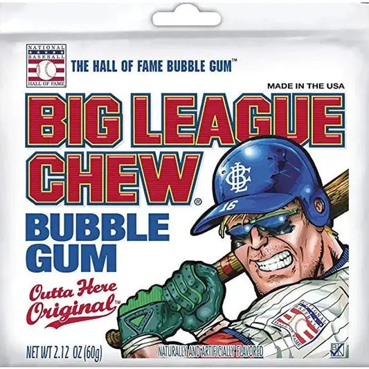 Big League Chew Baseball Bubble Gum Original
