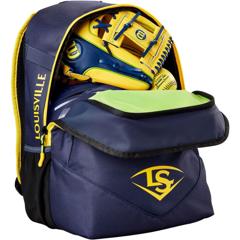 Savannah Bananas Powerized Bat Pack Baseball Rucksack von Louisville Slugger – Der ideale Begleiter für junge Baseball-Fans