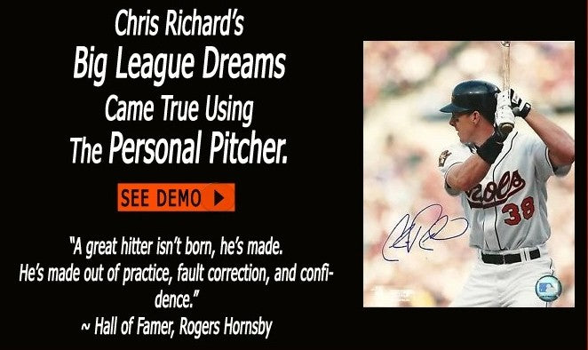 Personal Pitcher Pro Pitching Machine