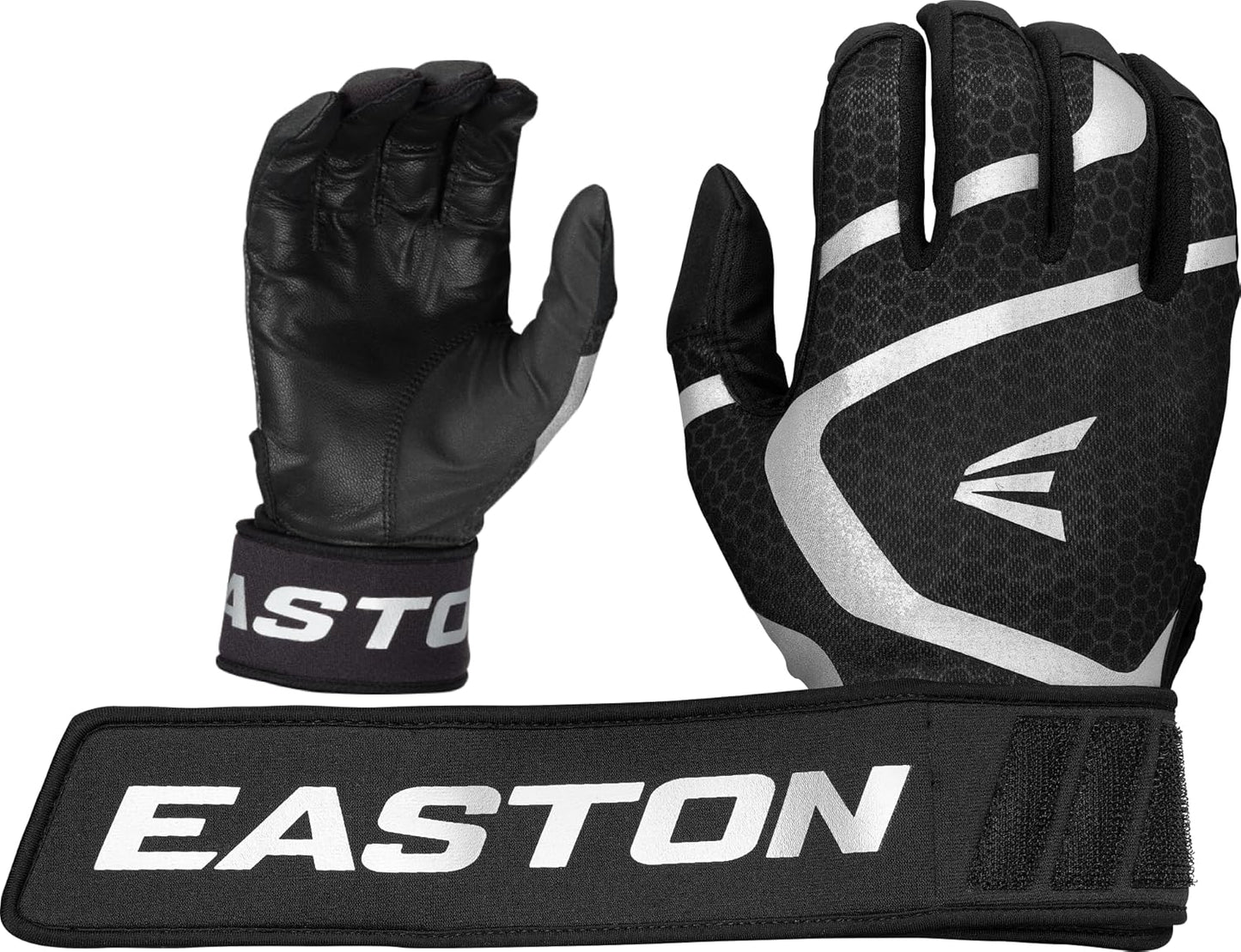EASTON MAV Batting Gloves Schwarz M